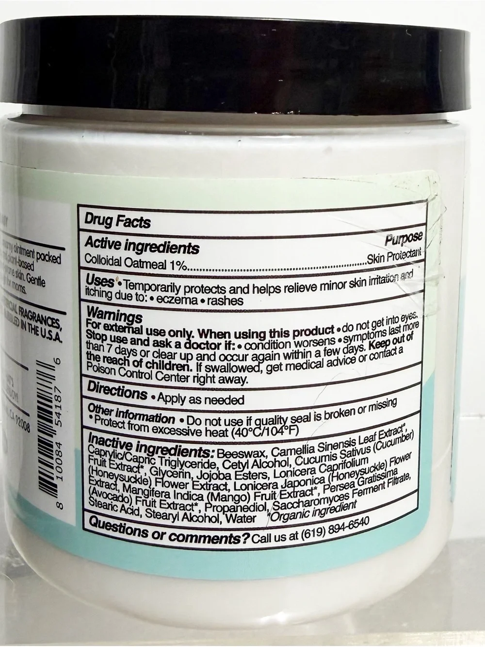 TUBBY TODD All Over Ointment 8 oz ~ Colloidal Oatmeal Skin Protectant ~ Sealed